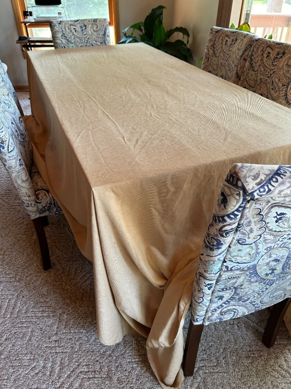 Bed Bath Beyond | Saro Lifestyle Basketweave Tablecloth & Napkins, Set for 14